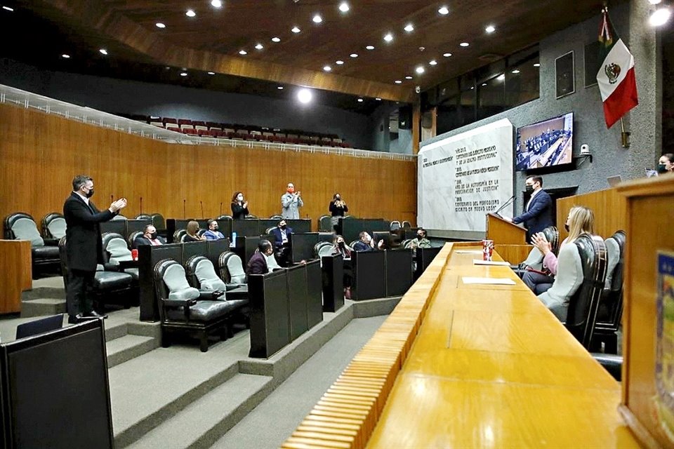 Siete cuentas públicas fueron avaladas por mayoría con votos en contra de la bancada de Morena e independiente progresista, mientras que las 13 restantes fueron por unanimidad.
