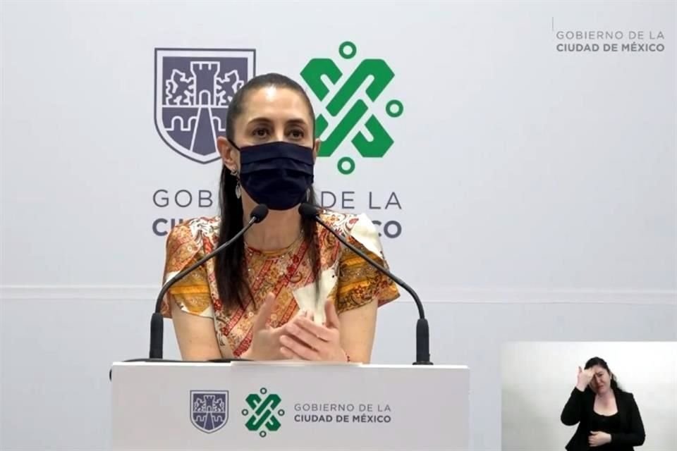 Claudia Sheinbaum, jefa de Gobierno, destacó que para agosto comenzará a operar el Trolebús Elevado. 