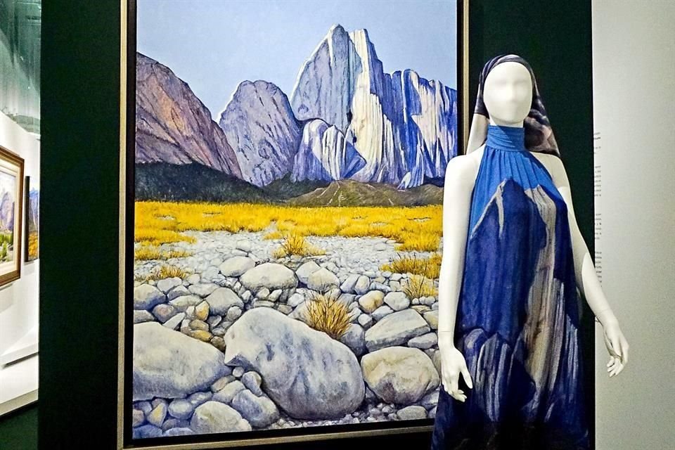 La obra de Saskia Juárez inspiró a la diseñadora de modas Vero Solís.