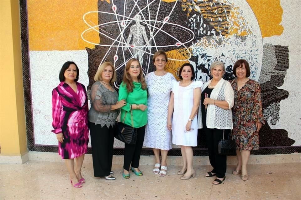 Alma Beatriz Aguirre, Mirna Montemayor, Sandra Luz Rodríguez, Yolanda Corina Arreola, Laura Ortiz, Alicia Ochoa y Azucena Garza