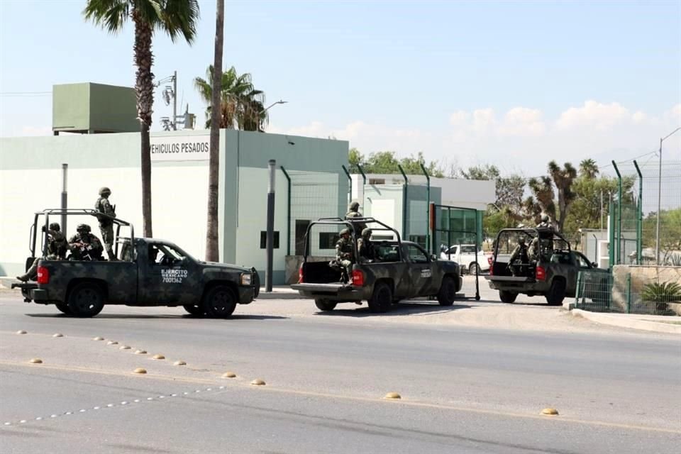El grupo de Fuerzas Especiales del Ejército llegó a la Séptima Zona Militar.