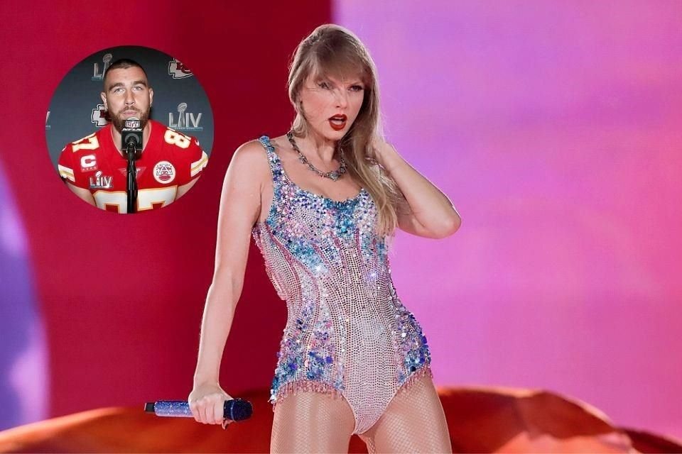 Previo al partido de los Chiefs, Taylor Swift se reunió con los amigos y familiares del jugador Travis Kelce, en su casa en Kansas.