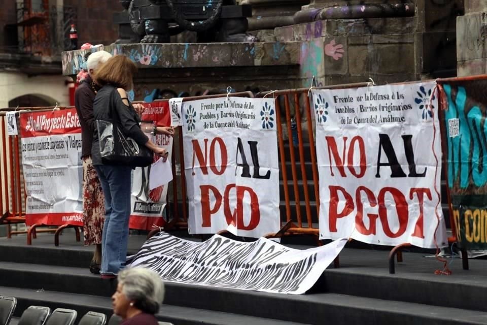 Organizaciones de colonias, pueblos y barrios rechazaron el formato abreviado para discutir el PGD y el PGOT, piden reponer el proceso.