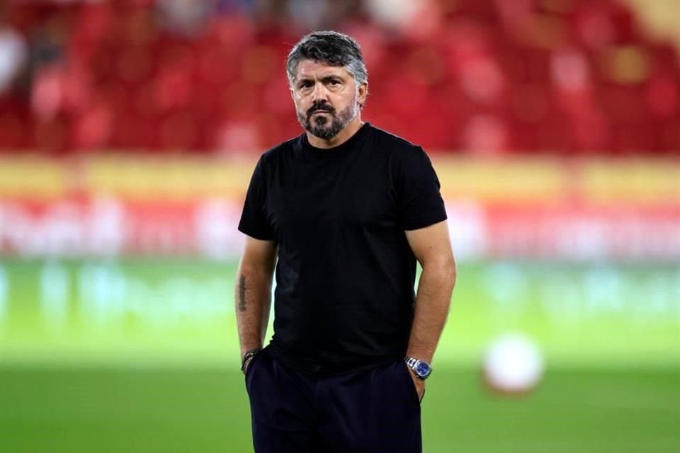 Genaro Gattuso debutó con derrota como entrenador del Olympique de Marsella.