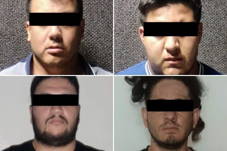Manuel Eduardo, de 36; Jorge Eduardo, de 27;  Alberto, de 28 años; y José Jairo, de 23.