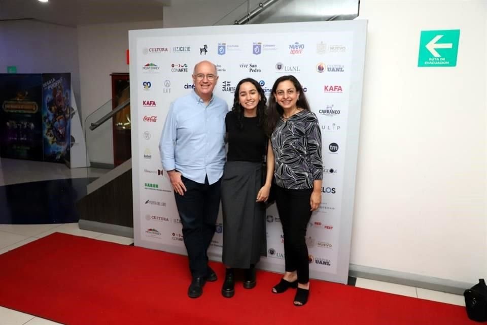 Pablo Soria, Dany Soria y Elisa Gutiérrez de Soria