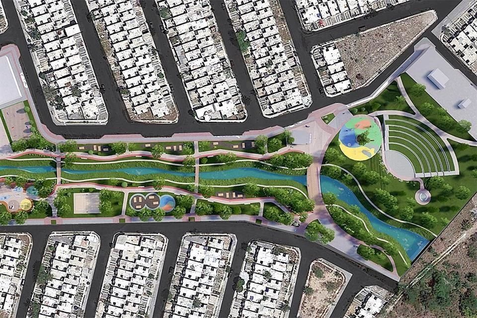 Nuevo macro parque acuático ubicado en la colonia Colinas del Aeropuerto.