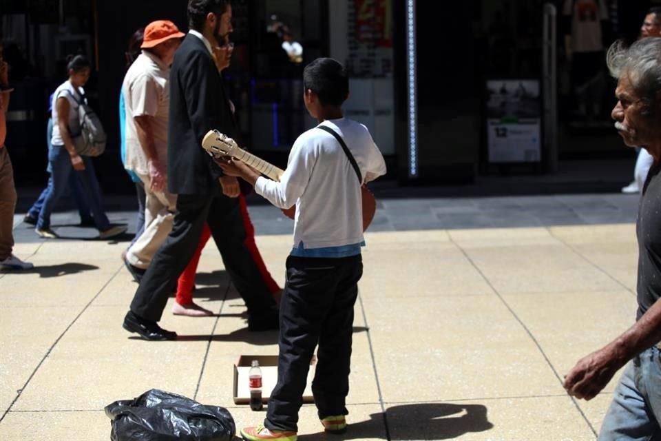 A nivel nacional, la tasa de trabajo infantil aumentó de 2019 a 2022 de 11.4 a 13.1 por ciento.