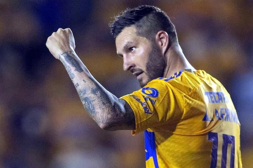 André-pierre Gignac marcó el 2-1 momentáneo el miércoles ante Toluca.