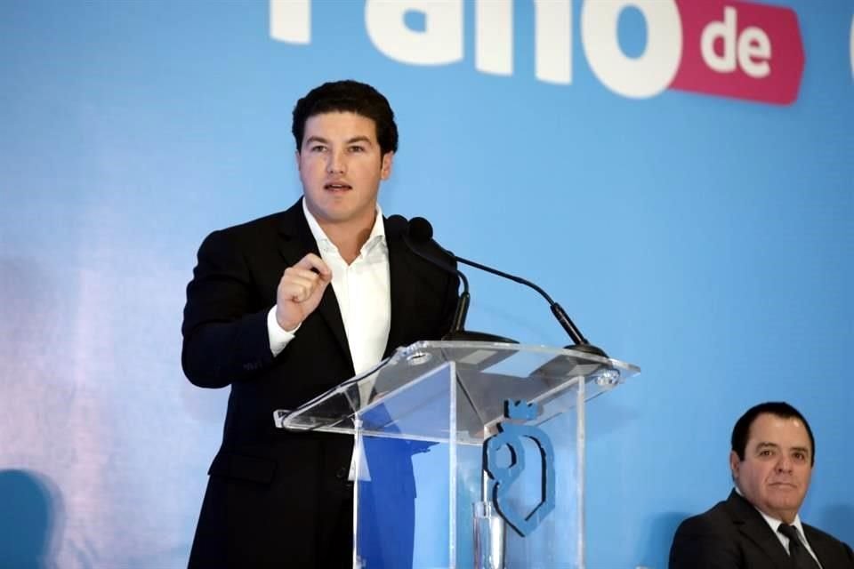 Samuel García, Gobernador de Nuevo León.