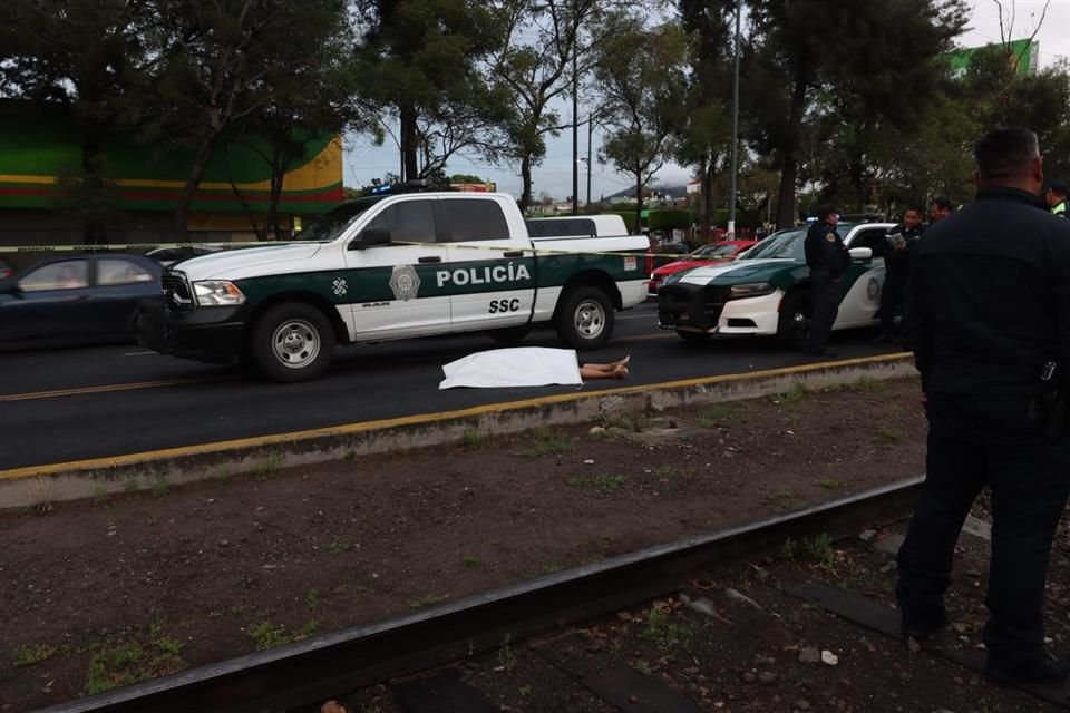 El conductor responsable se dio a la fuga pero fue detenido a unas cuadras de distancia.