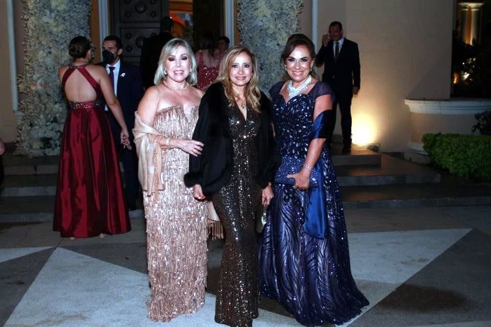 Martha López, Silvia Angélica García y Lucky Ávalos