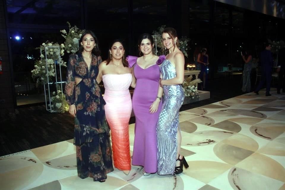 Daniela Lobo, Mildred Acosta, Graciela Cantú y Daniela Argelles