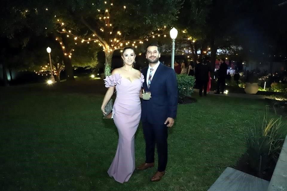 Elisa González y Adrián Robles