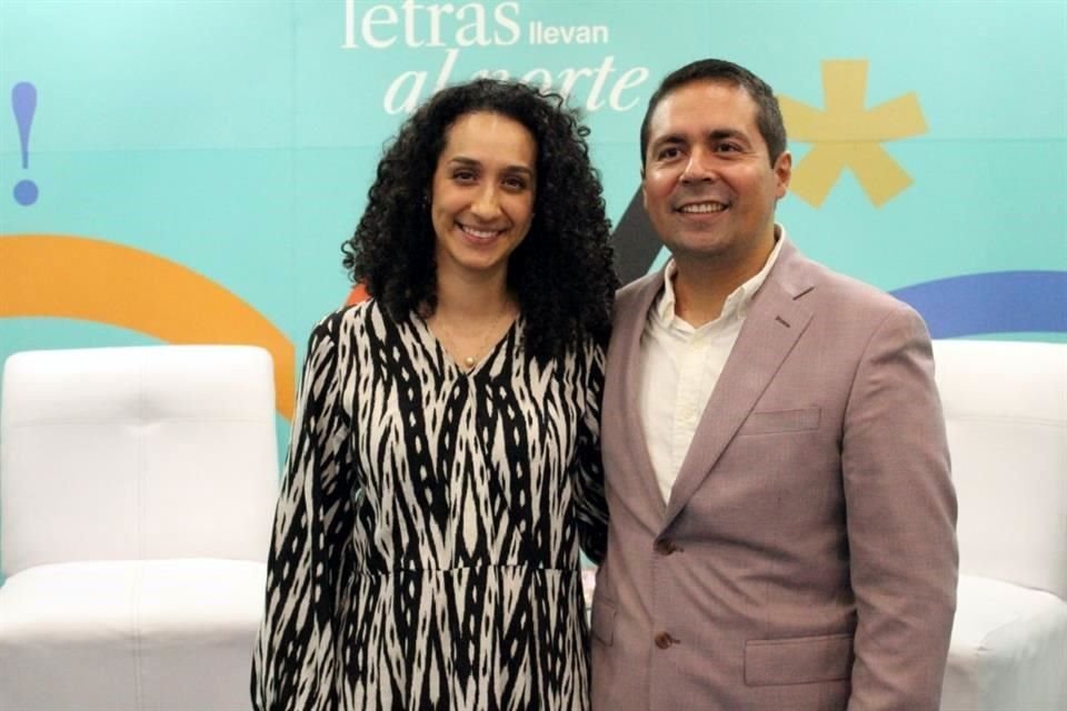 Vanessa Aguilar de Olea y Fernando Olea