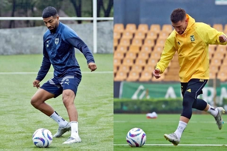 Rodrigo Aguirre, de Rayados, y Fernando Gorriarán, de Tigres, serían de los pocos jugadores estelares que verían acción en Houston.