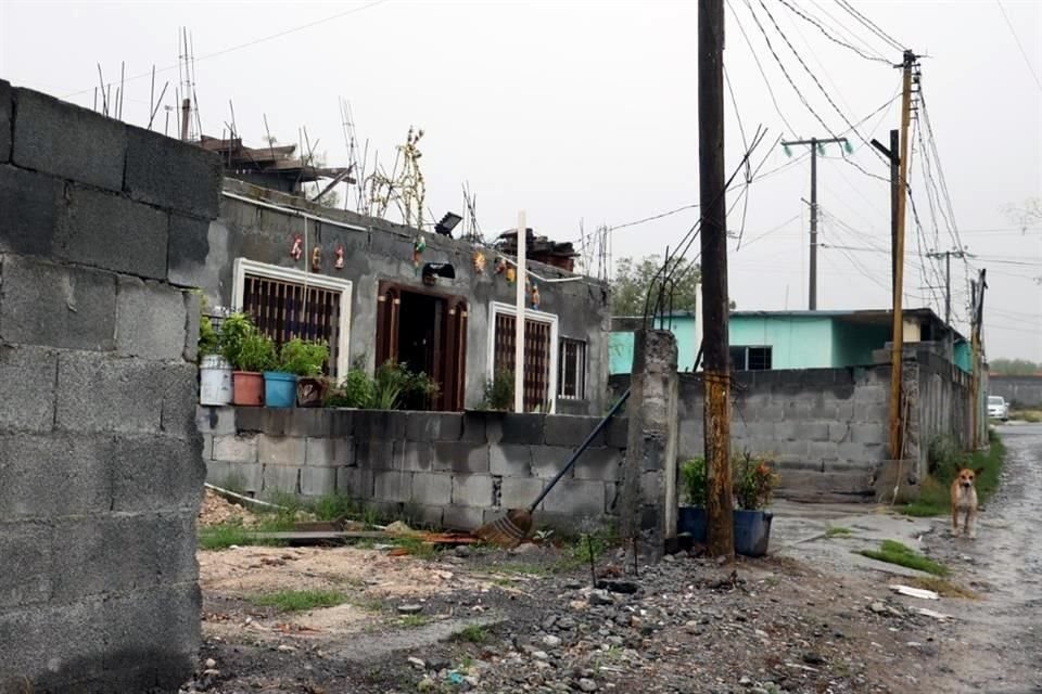 La familia que sufrió la tragedia apenas había terminado de construir su propia casa en el municipio de Hidalgo.