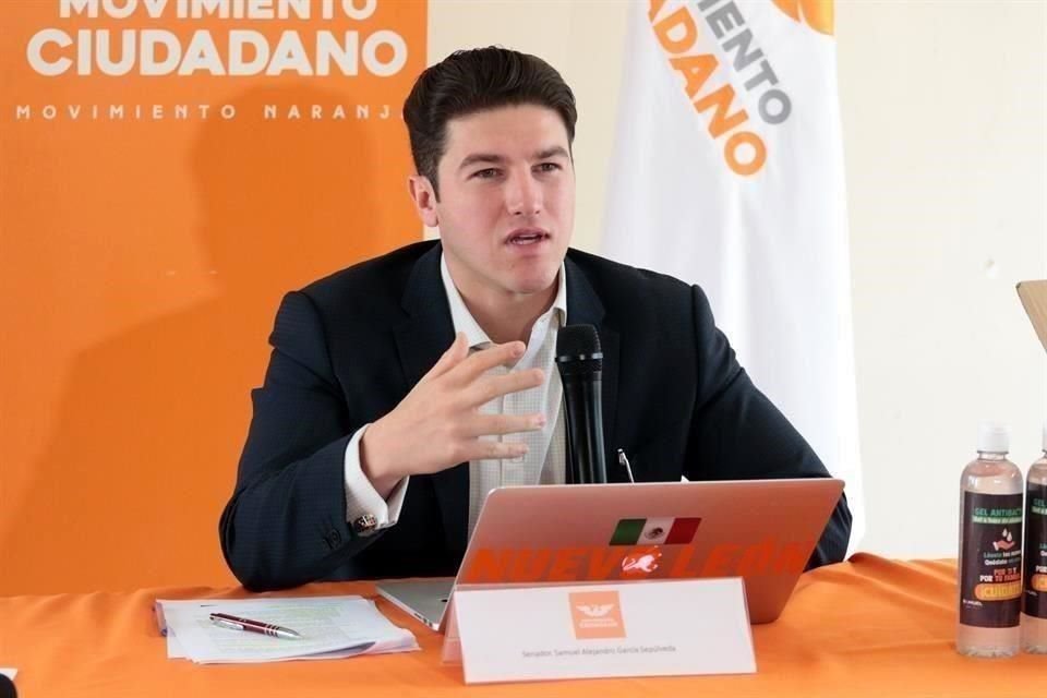 Samuel García, Gobernador electo de Nuevo León.