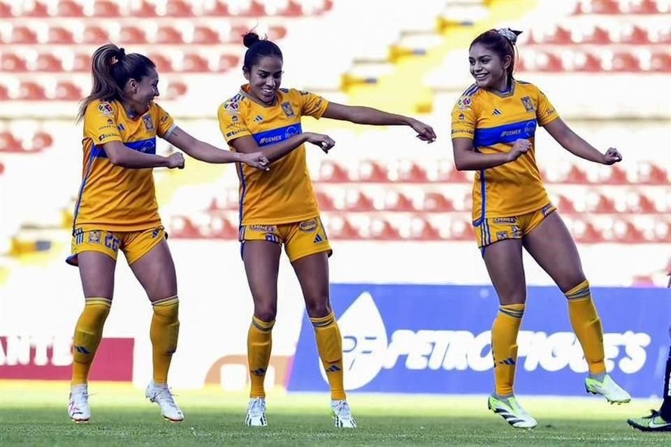 Tigres Femenil ha ganado todos sus partidos de local.