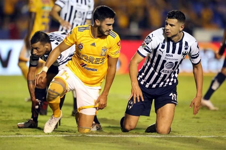 El canterano de Tigres debutó en Primera División en el Clásico Regio 117.