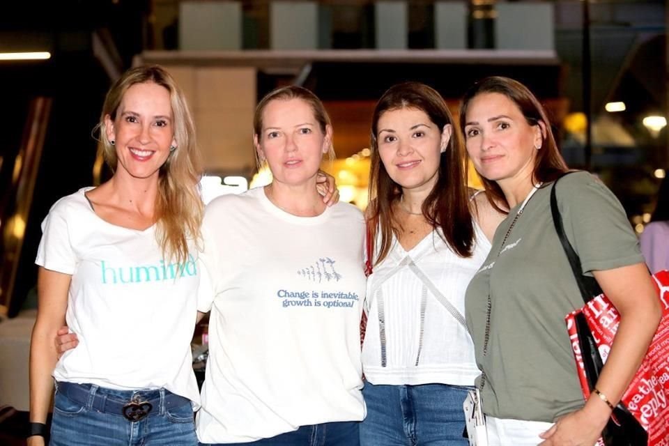 Marisol López, Aurora Zambrano, Tania Guízar y Mónica Morales