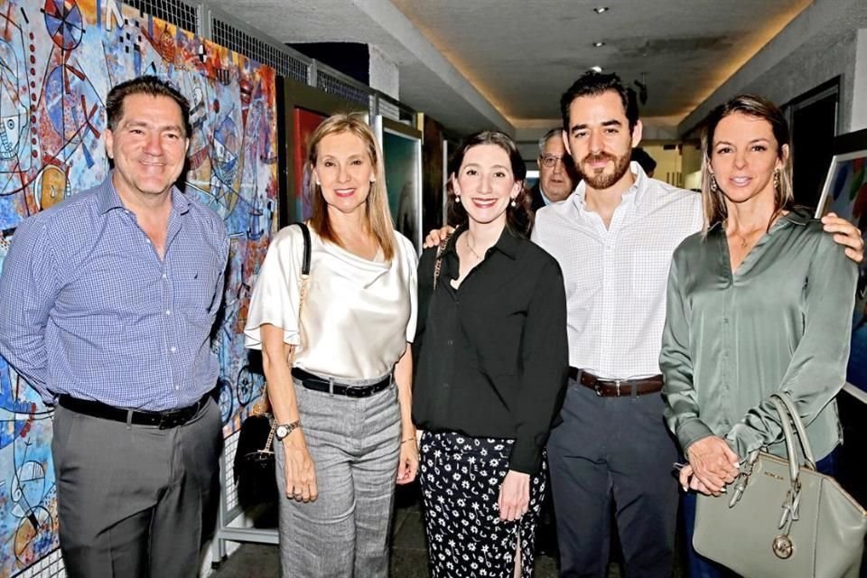 Ernesto Alatorre, Rosalía Alonso, Rosalía Fernández, Jorge Madonado e Irma de Maldonado