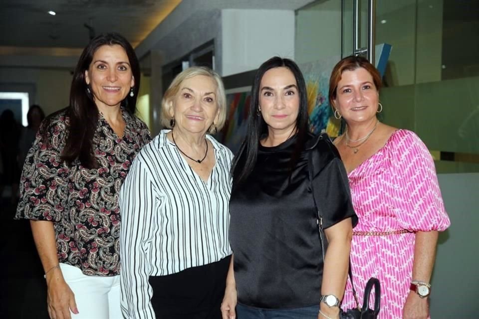 Tamy Kuri, Itzamara de Kuri, Olga Hernández y Claudia González