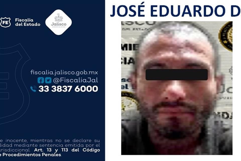 José Eduardo 'D' estuvo prófugo durante siete años.