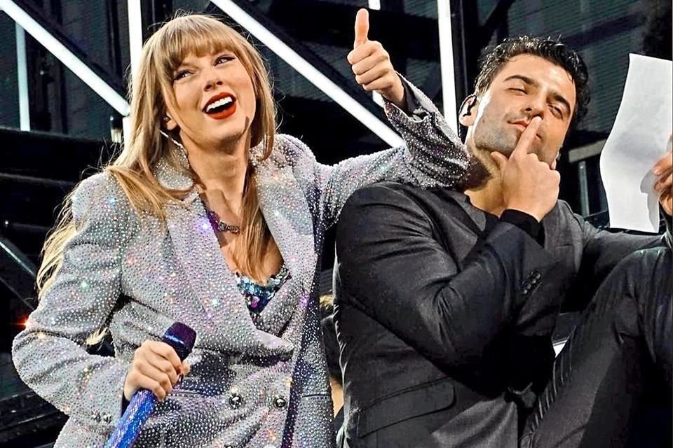 El joven de 28 años muestra buena química con Taylor Swift en 'The Eras Tour'.