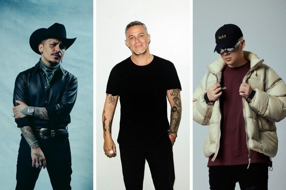 Christian Nodal, Alejandro Sanz, Bizarrap, Kany García y Carín León serán el primer grupo de artistas que se presentarán en el Latin Grammy.