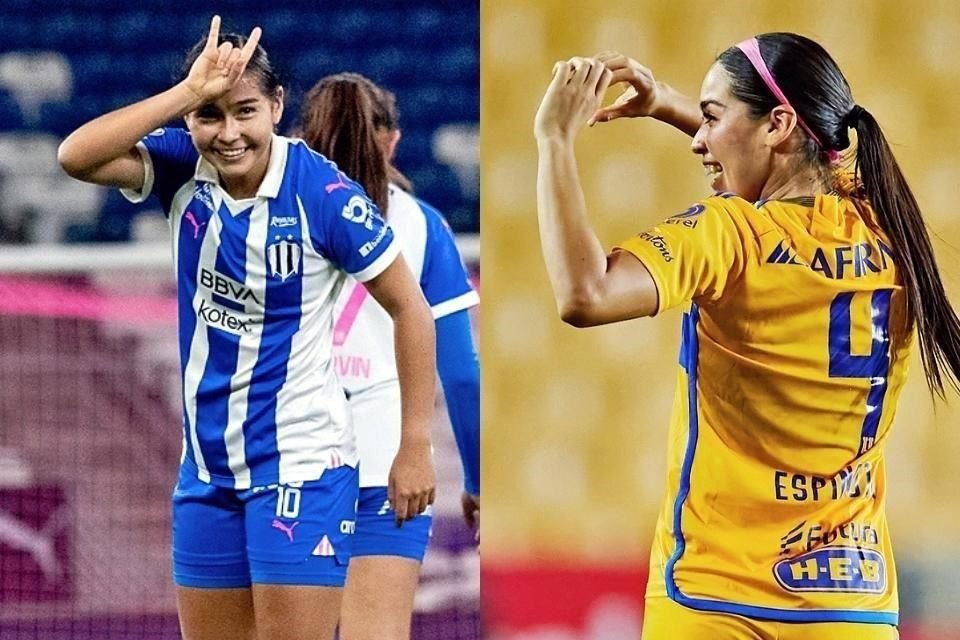 Rayadas y Tigres Femenil se enfrentarán el jueves en el Clásico Regio.