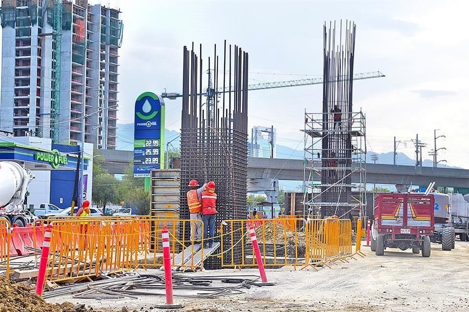 Avance de la Línea 6 del Metro, la cual será bajo el sistema de monorrieles.