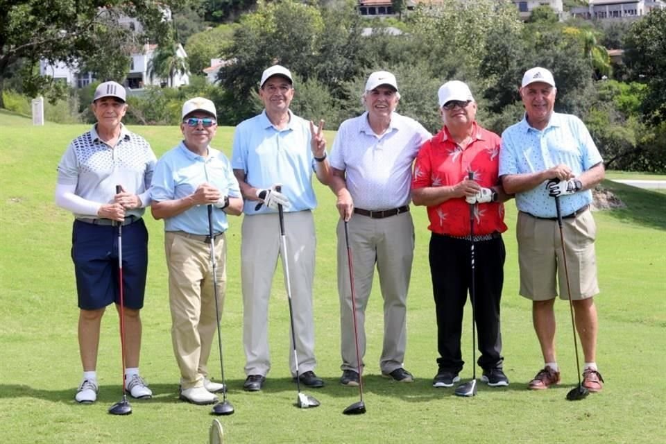 Genaro Villarreal, Ramiro Alcorta, David González, Guillermo Rodriguez, Ricardo Garza y Ariel Cruz