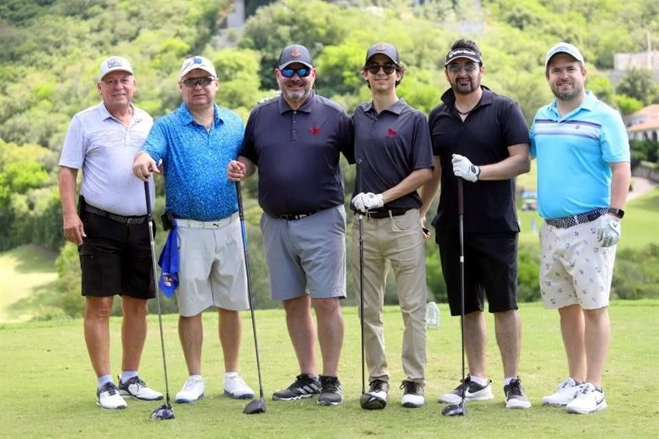 Jaime Leal, Aldo González, Miguel González, Miguel González Escarcega, Javier Elizondo y Mauricio Leal