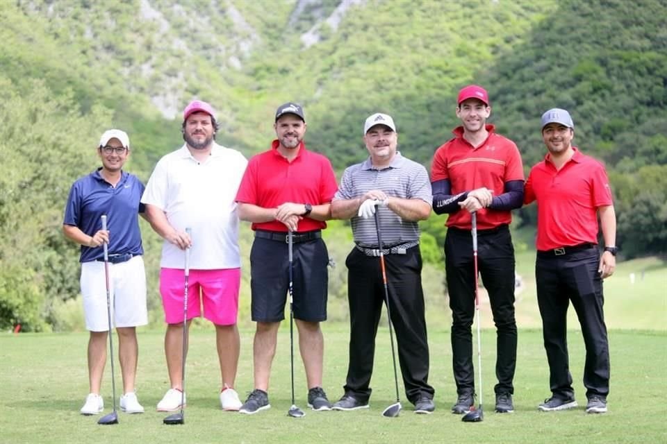 Rafael Meza, Julio Burnes, Jorge Cervantes, Armando Espino Zubieta y Landa, Juan Ramón Palacios y Javier Parás