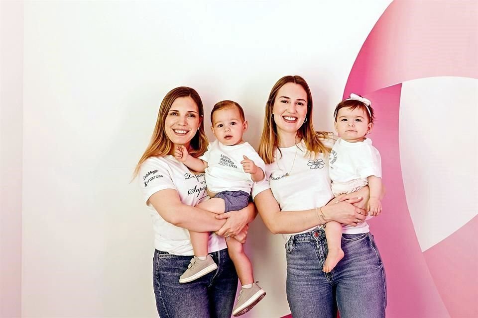 Adriana Farías, Gilberto Fernández, Lorena del Valle y Loretta Guzmán