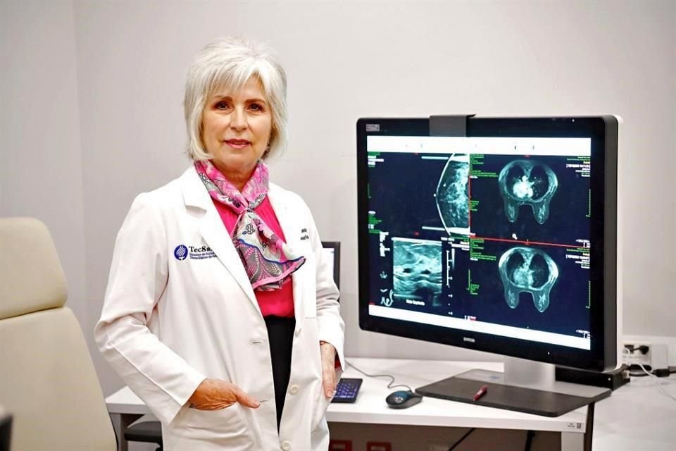 Magaly Garza dirige la sección de Imagen Diagnóstica en el Centro de Cáncer de Mama del Hospital Zambrano Hellion.