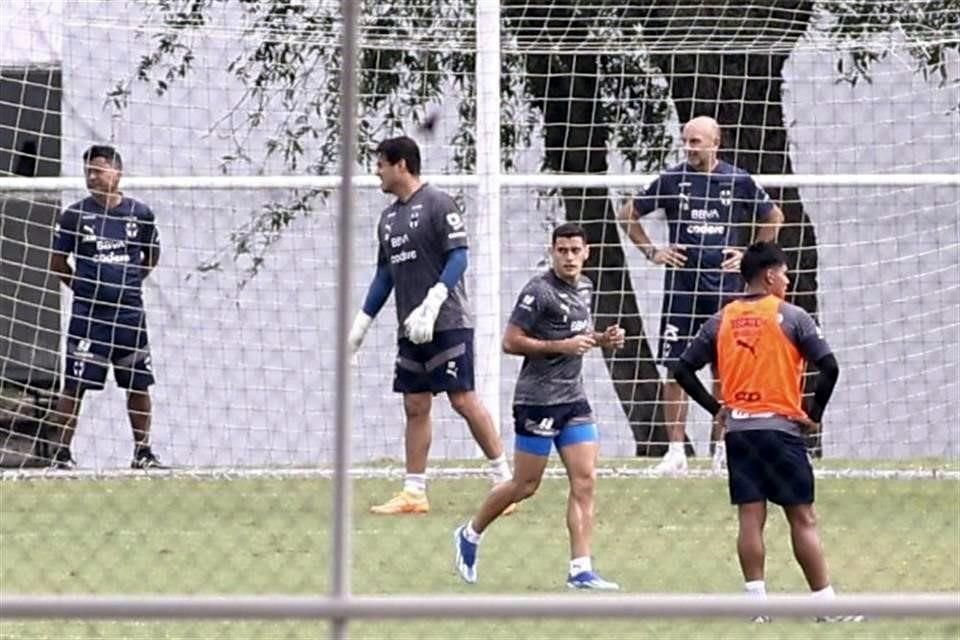 Germán Berterame retomó prácticas al parejo del equipo y ya es opción para Fernando Ortiz.