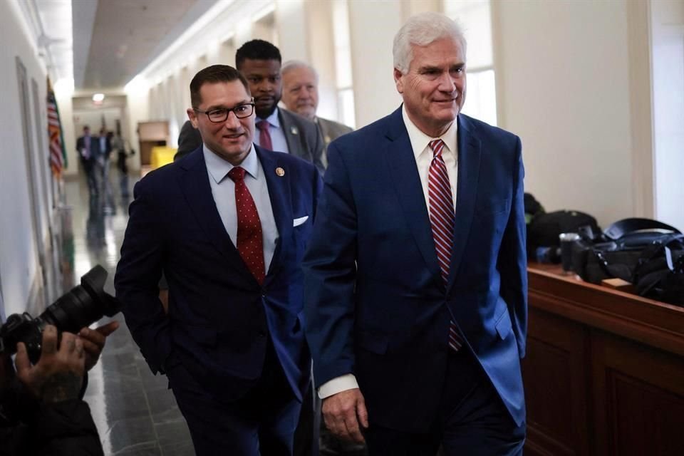 El líder de la mayoría de la Cámara de Representantes de Estados Unidos, Tom Emmer, fue elegido para ser candidato a presidir Cámara Baja.