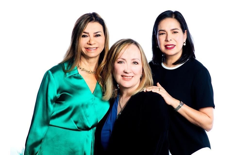 Sophie Goldberg, Gabriela Riveros y Sofía Segovia