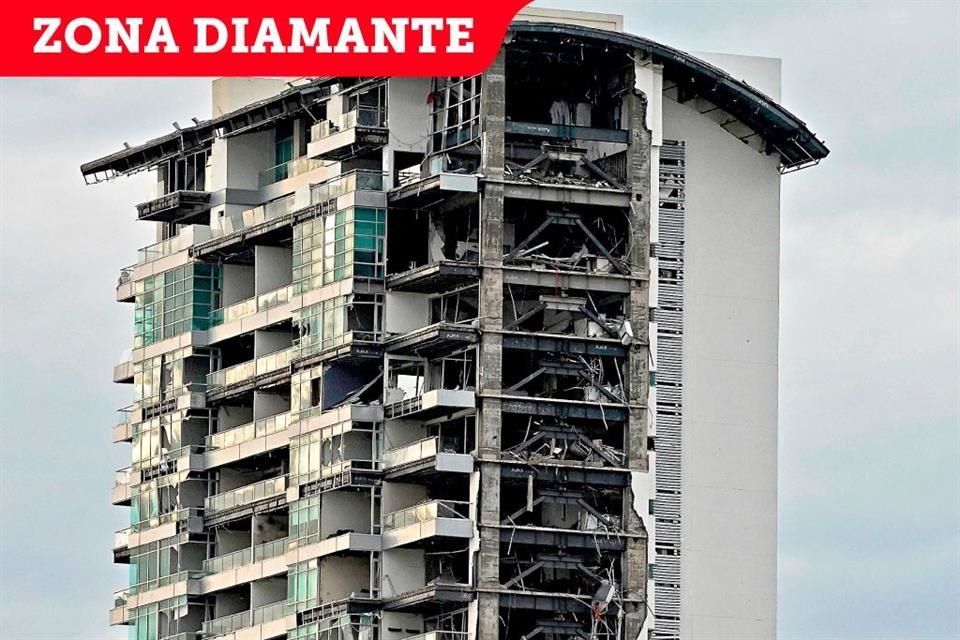 Daños ocasionados por el huracán 'Otis' en Zona Diamante.