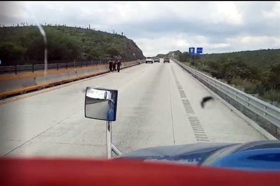 El robo ocurrió a la altura del Municipio de Sabinas Hidalgo.