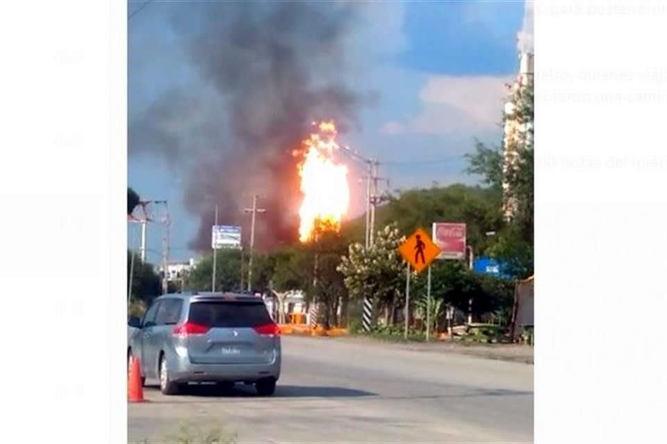 El hecho se reportó cerca de las 18:00 horas en el negocio Gas Ideal, ubicado en la Colonia José María Morelos, en la rotonda de la salida de Montemorelos a General Terán.