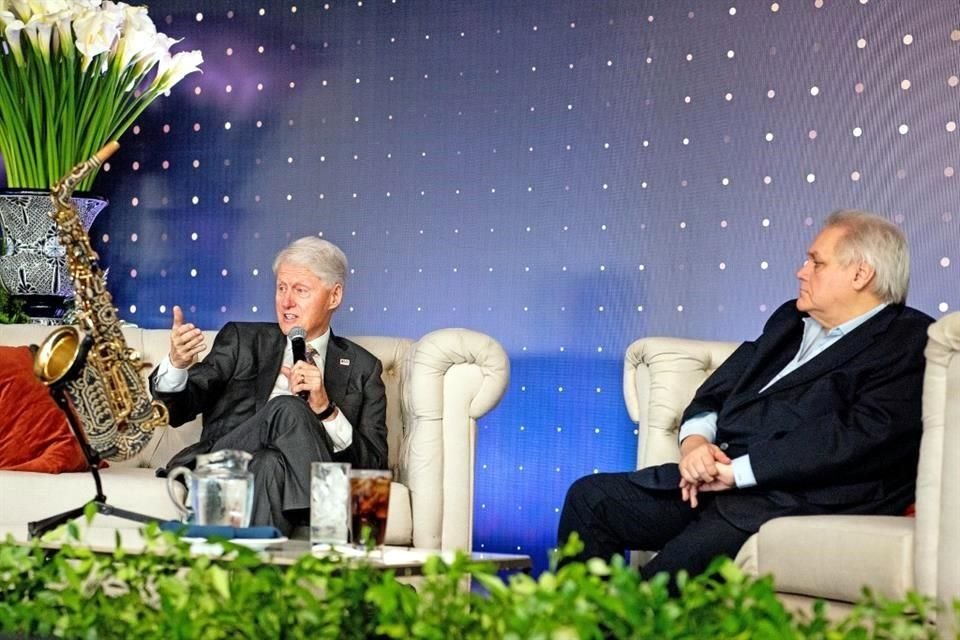 Bill Clinton y Carlos Bremer