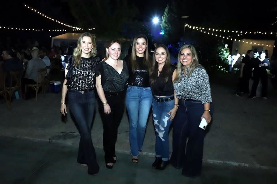 Anny Cruz, Mariana Correa, Marisol Rodríguez, Abril González y Rubí Elizondo