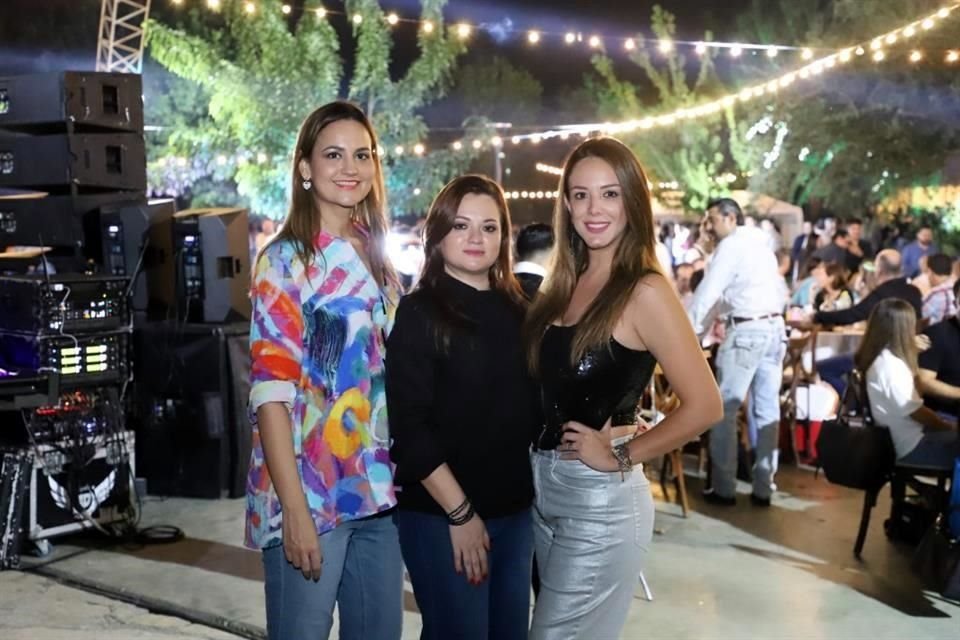 Cinthia Treviño, Susana Alfaro y Karina Ballesteros