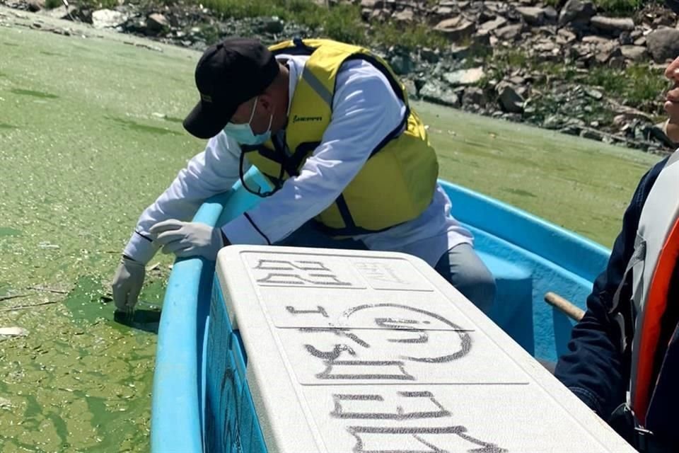 Una investigación del IPN detectó aluminio y fierroen el cuerpo de agua del Estado de México.