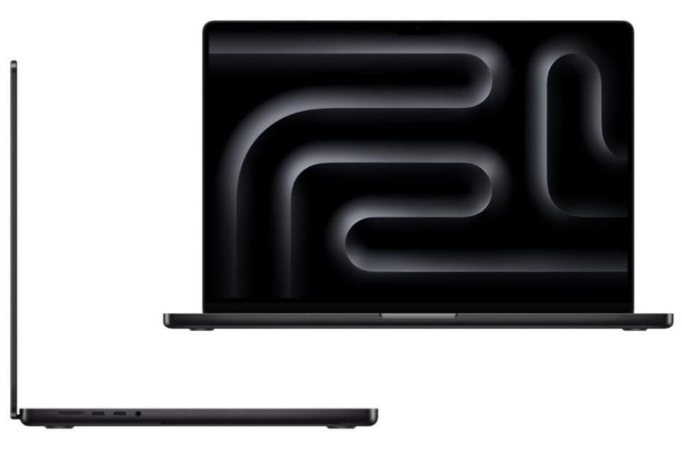 MacBook Pro estrena el color negro espacial en las versiones de 14 y 16 pulgadas.