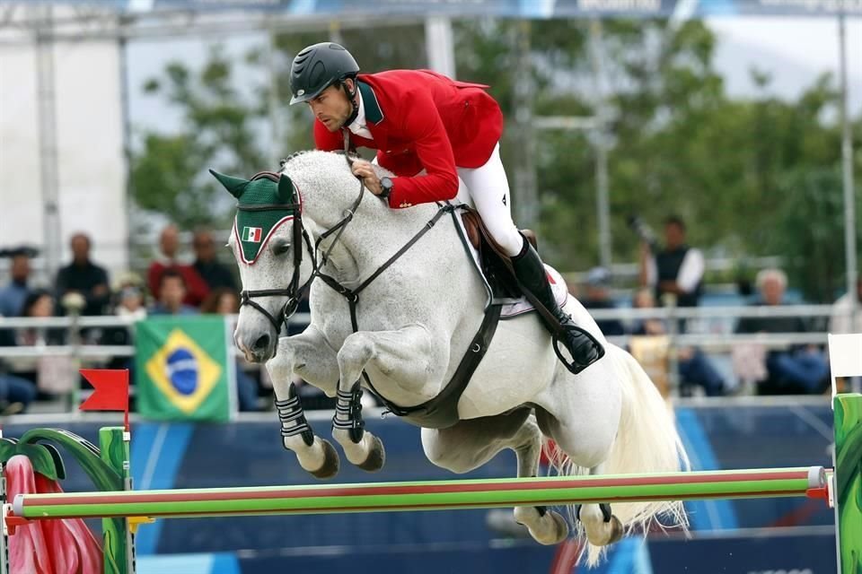 El sampetrino Eugenio Garza avanzó a la final individual en Santiago 2023.