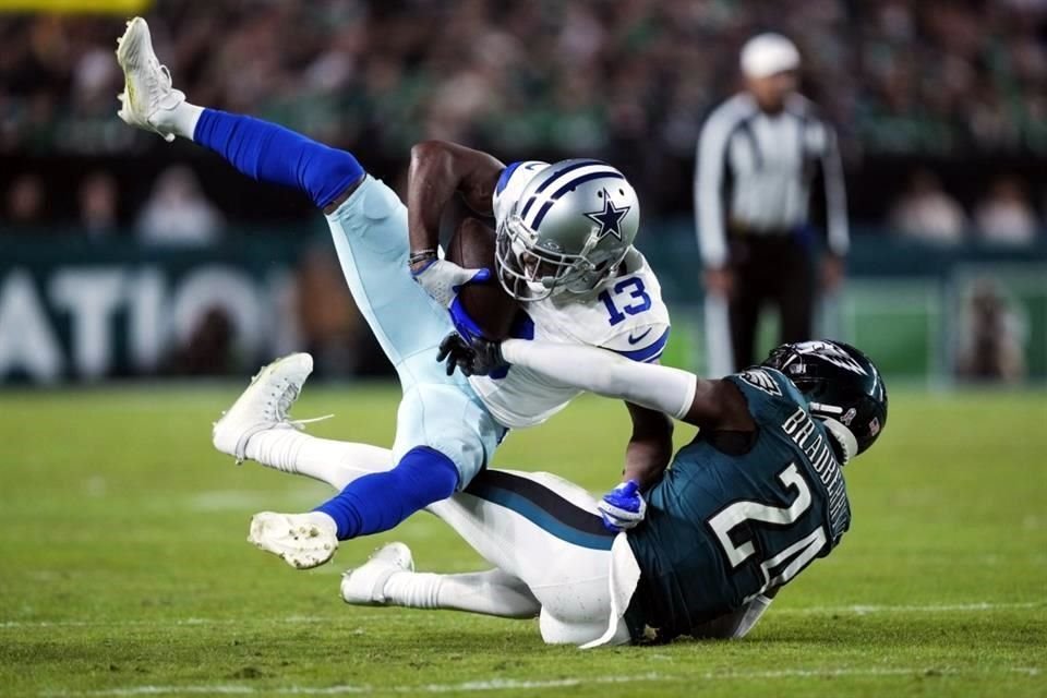 Los Cowboys de Dallas cayeron en Filadelfia ante los Eagles.